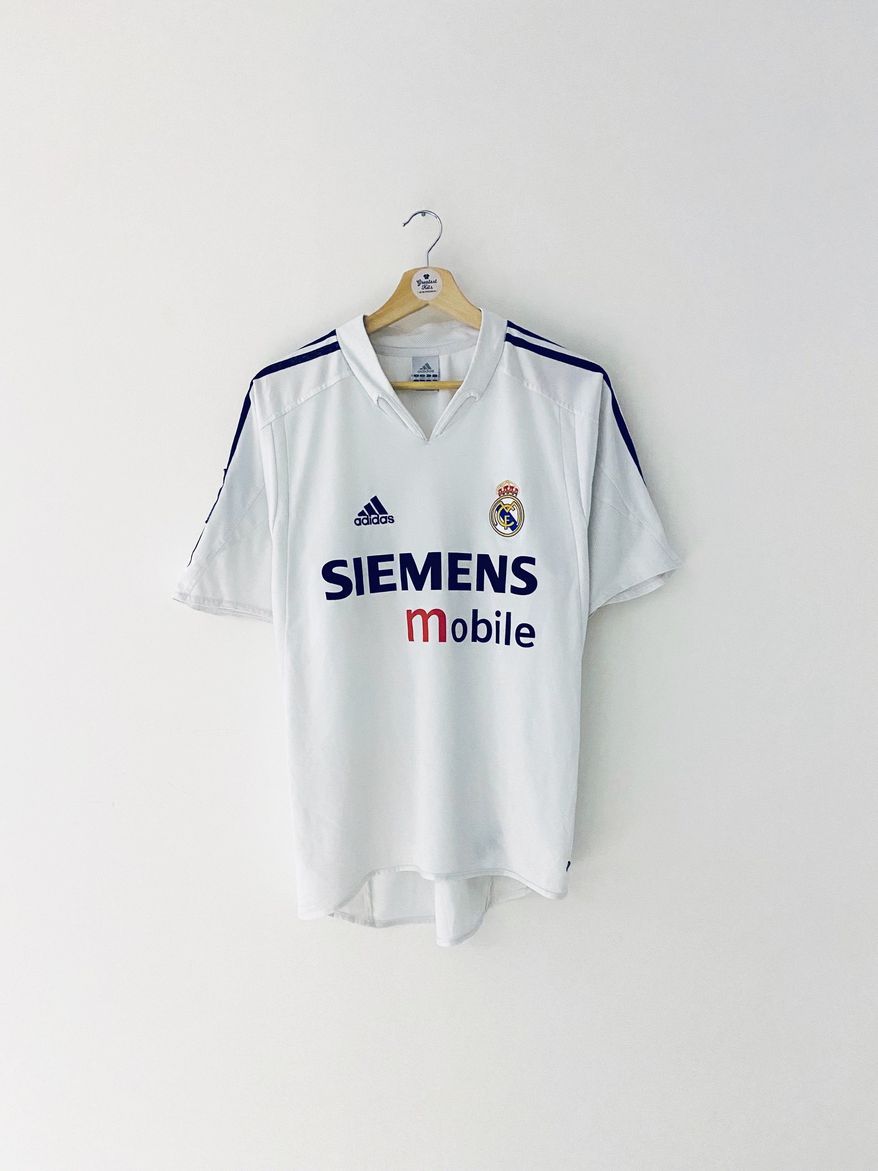 2004/05 Real Madrid Home Shirt (S) 8/10