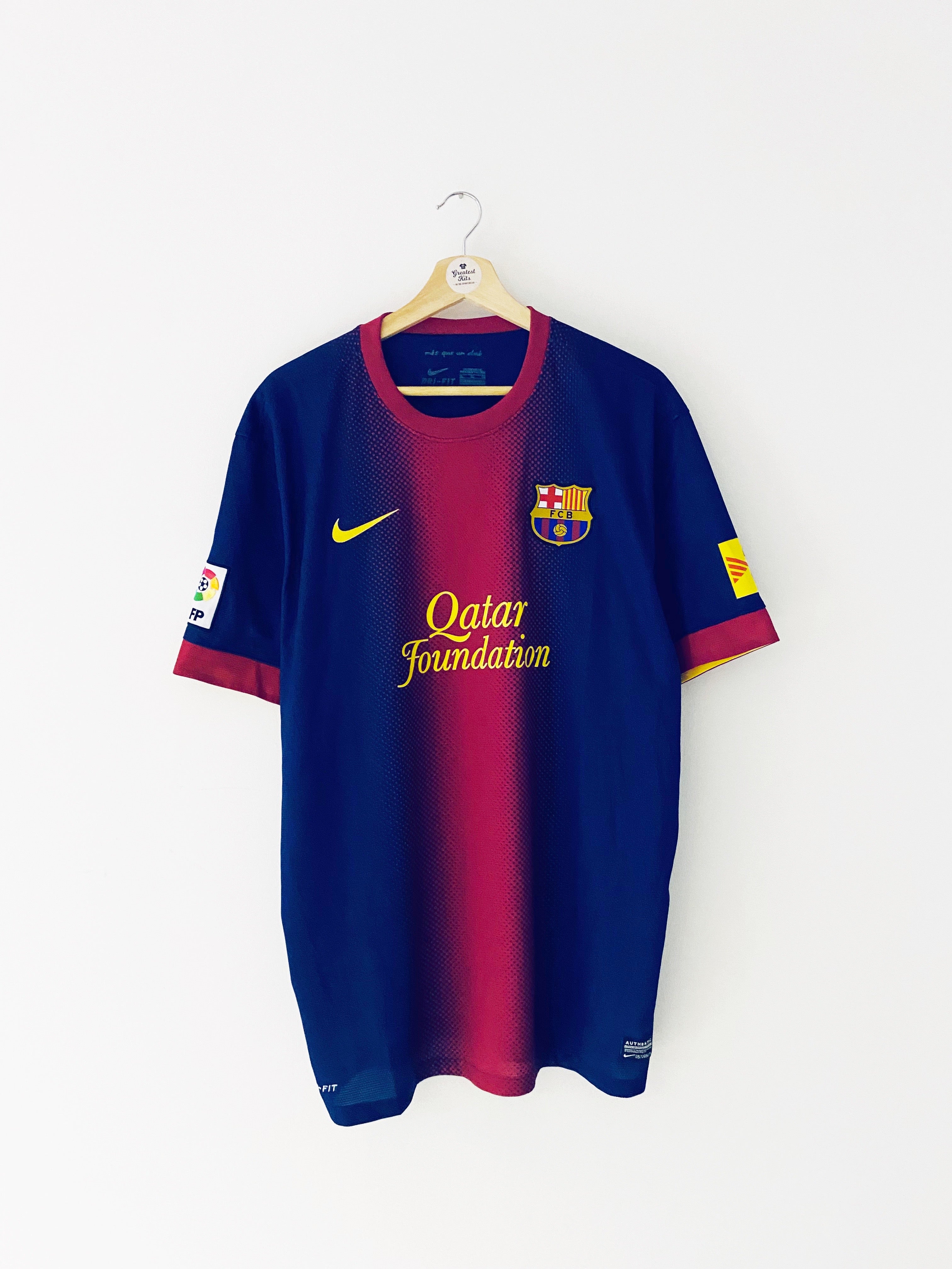 2012/13 Barcelona Home Shirt (XL) 9/10