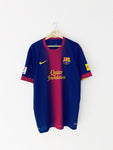 2012/13 Barcelona Home Shirt (XL) 9/10