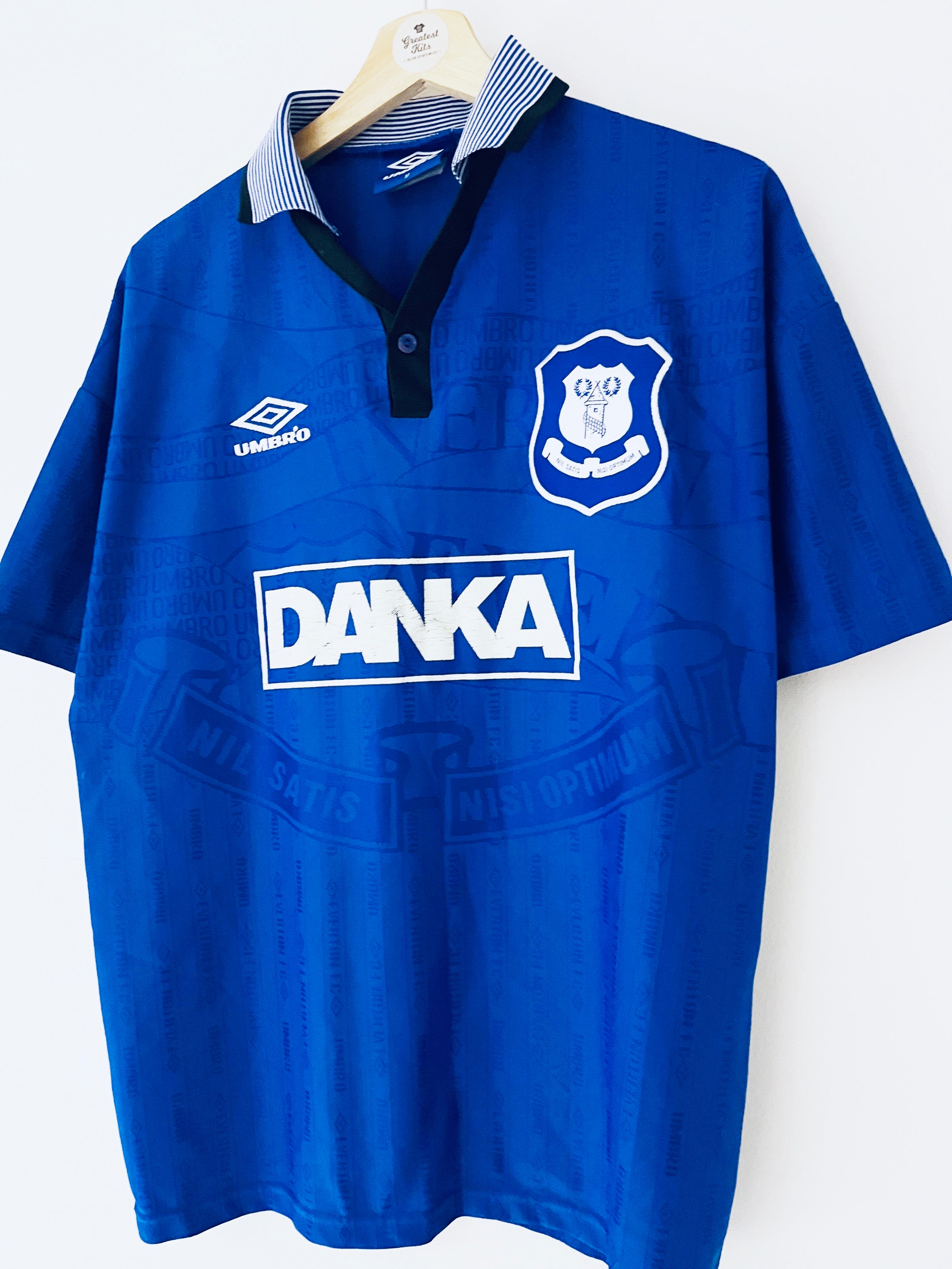 1995/97 Everton Home Shirt (M) 7.5/10