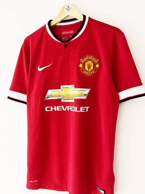 2014/15 Manchester United Home Shirt (M) 9/10