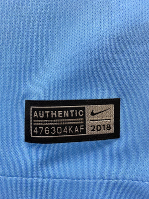 2018/19 Manchester City L/S Home Shirt Mahrez #26 (XL) 9/10