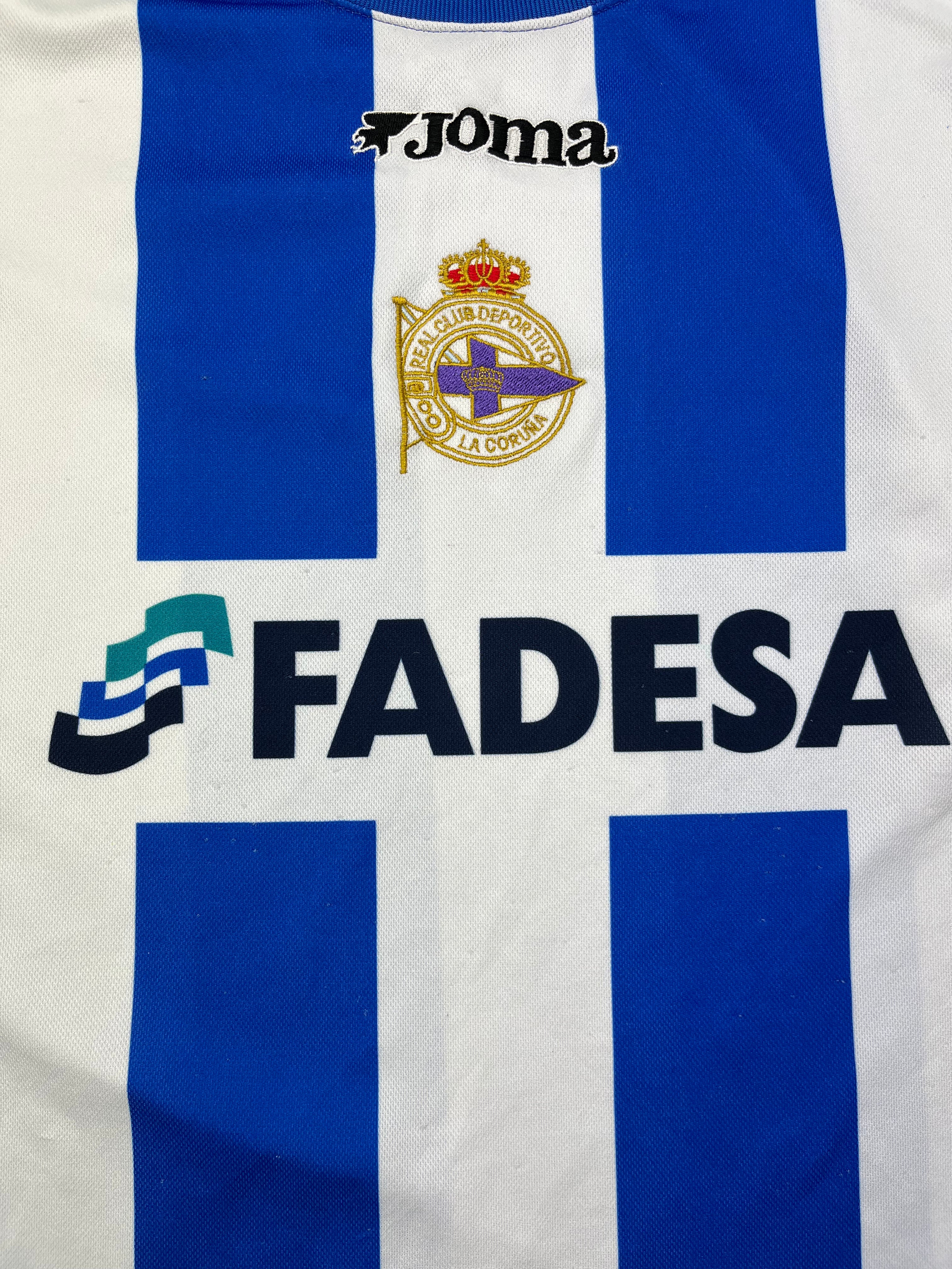 2002/03 Deportivo Home Shirt (S) 8/10