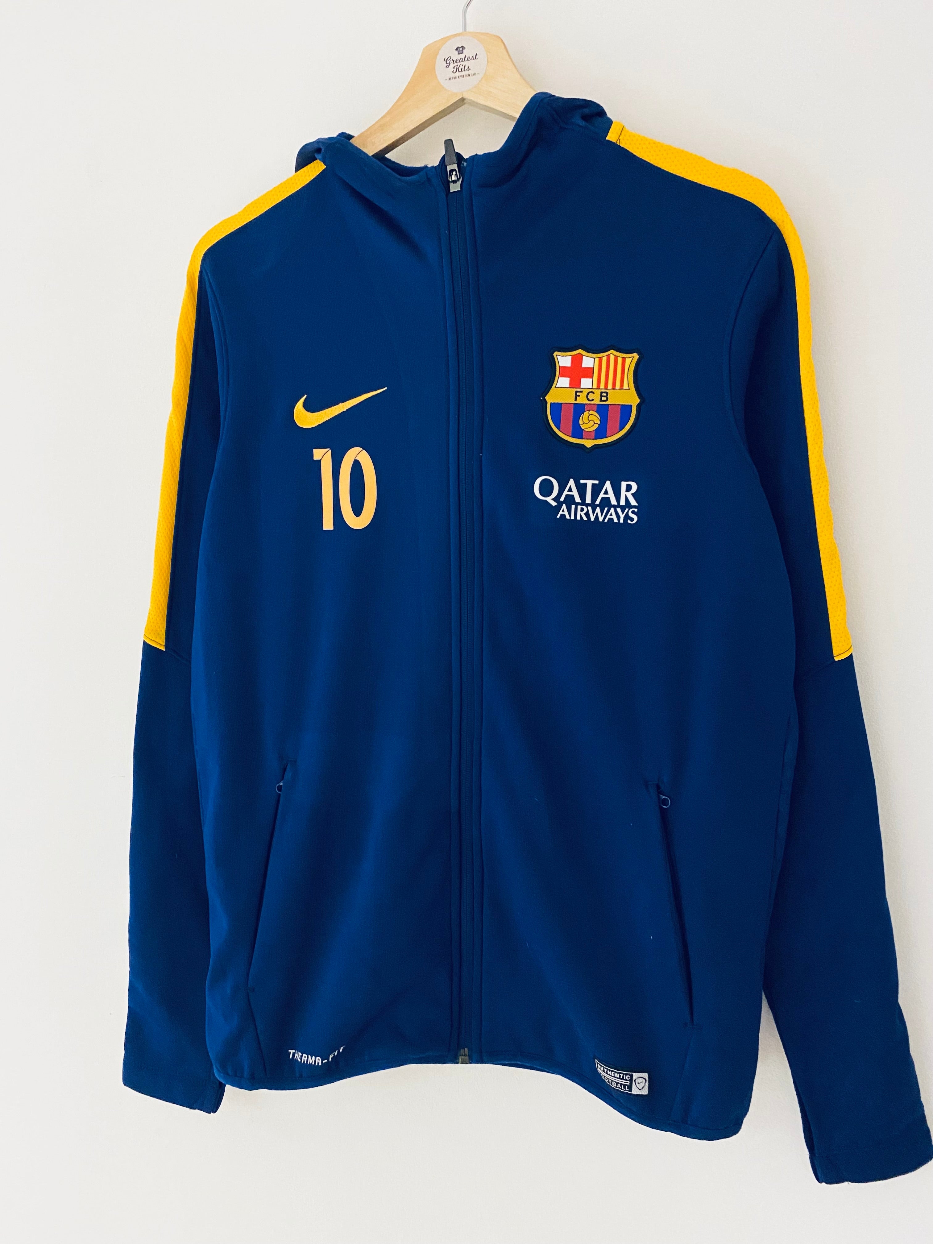 2015/16 Barcelona Training Jacket #10 (M) 9.5/10