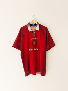 1996/98 Manchester United Home Shirt (XL) 7/10