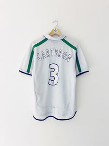 2002/03 Saint Etienne Away Shirt Carteron #3 (S) 6/10