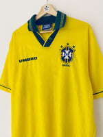 1993/94 Brazil Home Shirt (XL) 9/10