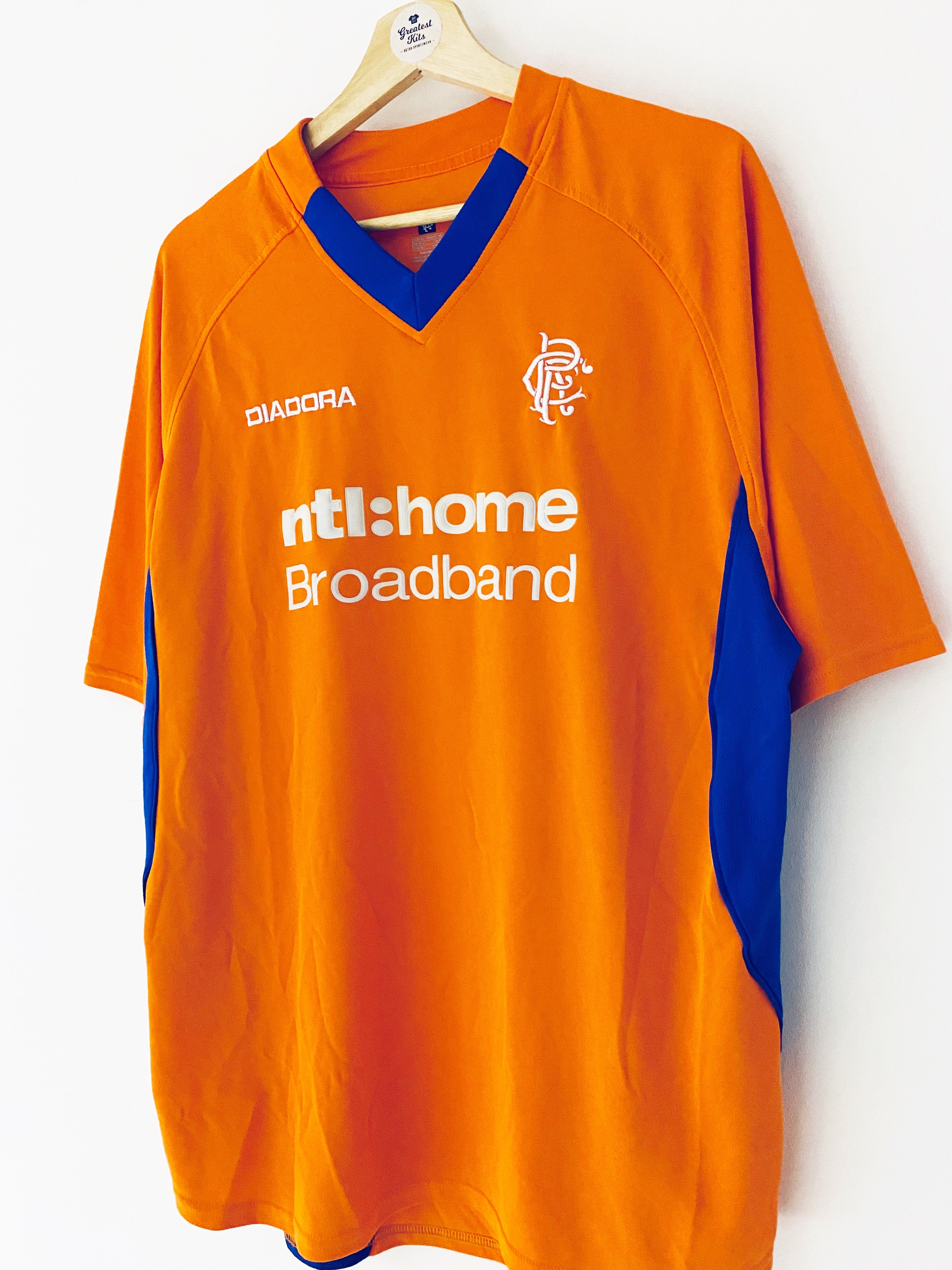 2002/03 Rangers Away Shirt (XL) 8.5/10