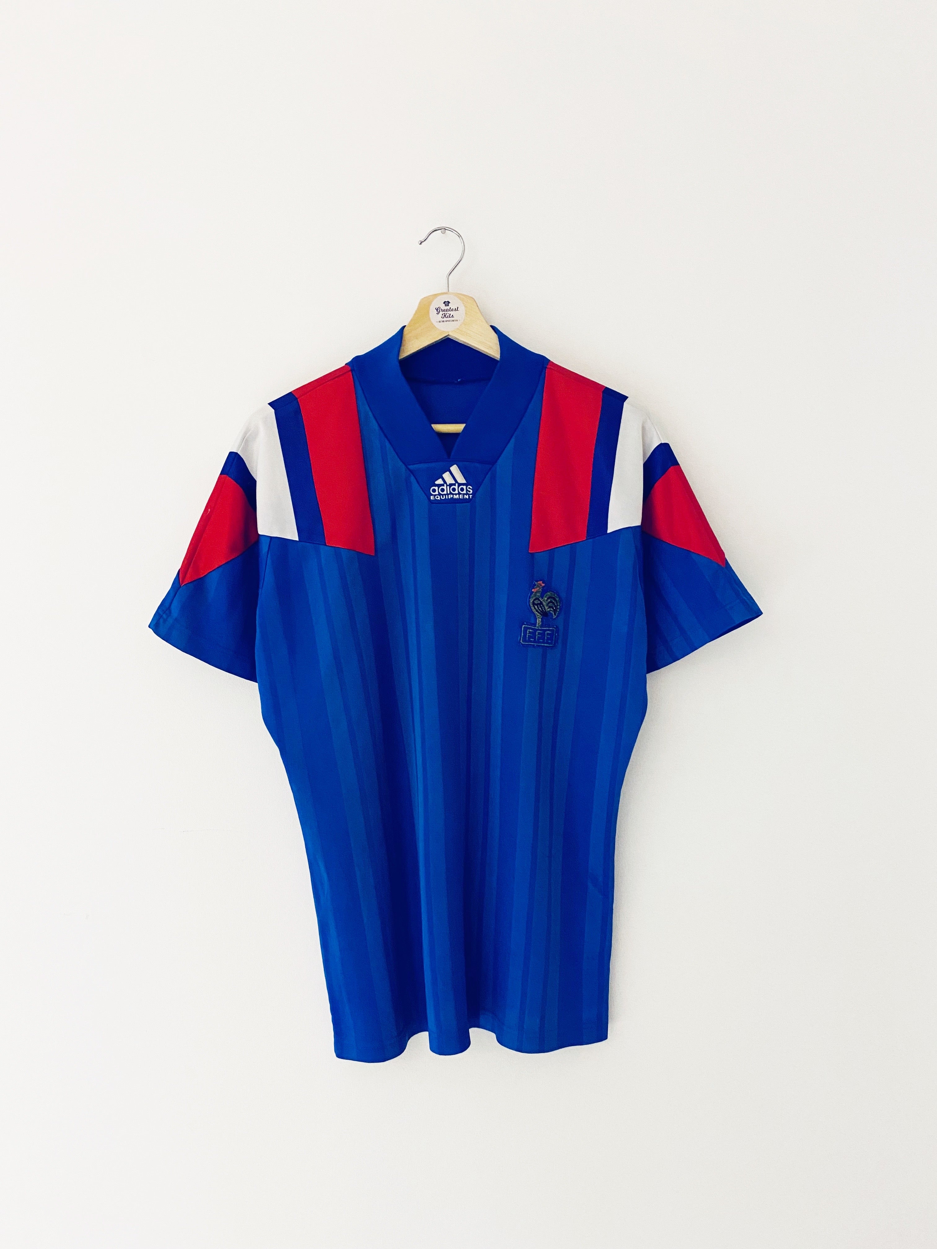 1992/94 France Home Shirt (M) 7/10