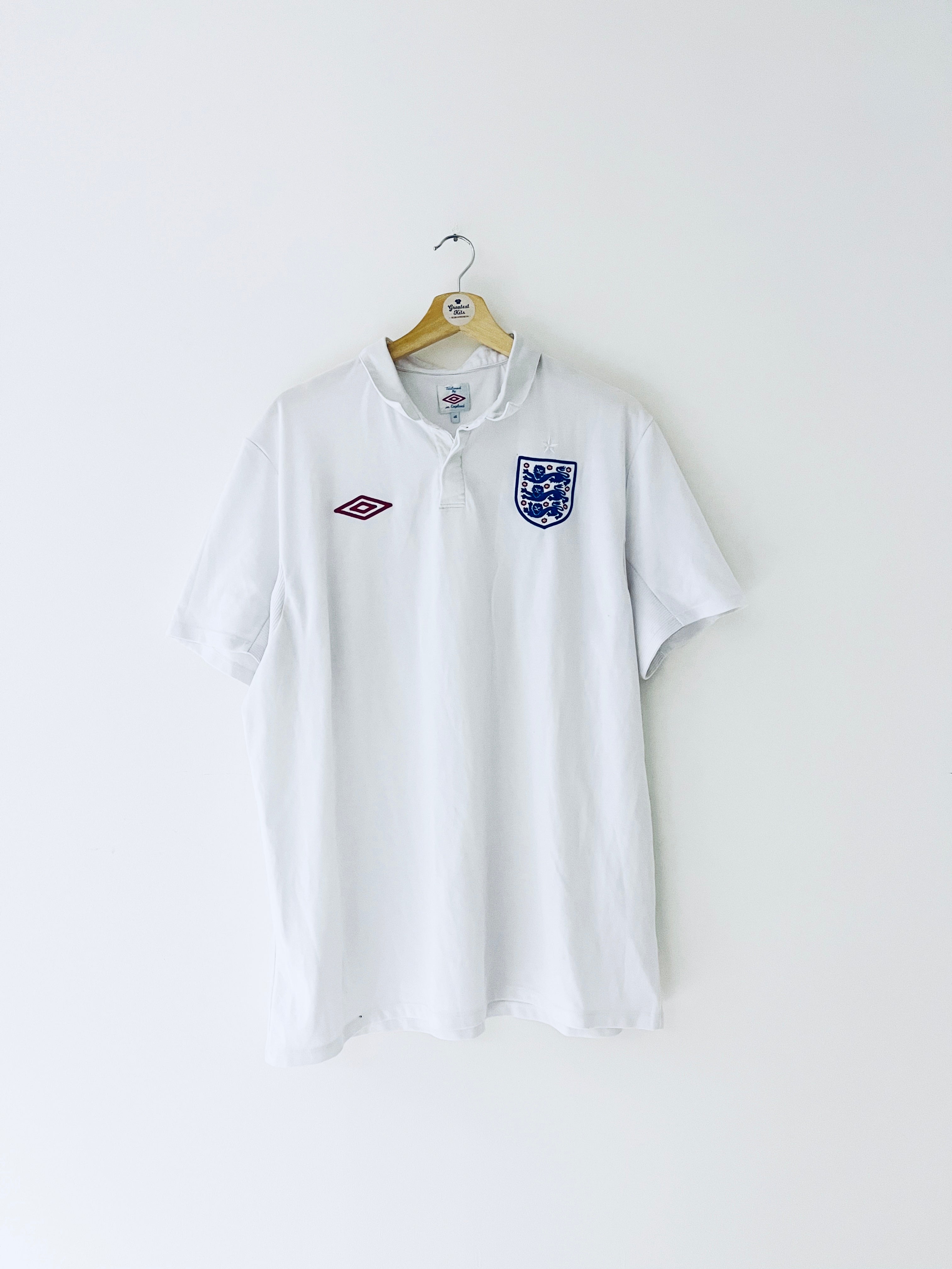 2010/11 England Home Shirt (XXL) 9/10