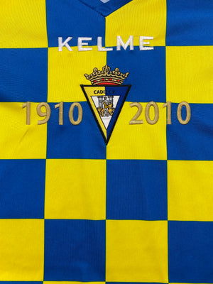 2010/11 Cadiz Home Centenary Shirt (L) 8/10