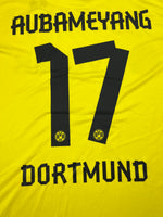 2013/14 Borussia Dortmund European Home Shirt Aubameyang #17 (XXL) 9/10