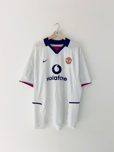 2002/03 Manchester United Away Shirt (XL) 8.5/10