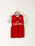 2016/17 Arsenal Home Shirt (S) 9/10