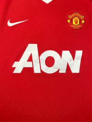 2010/11 Manchester United Home Shirt (L) 9/10