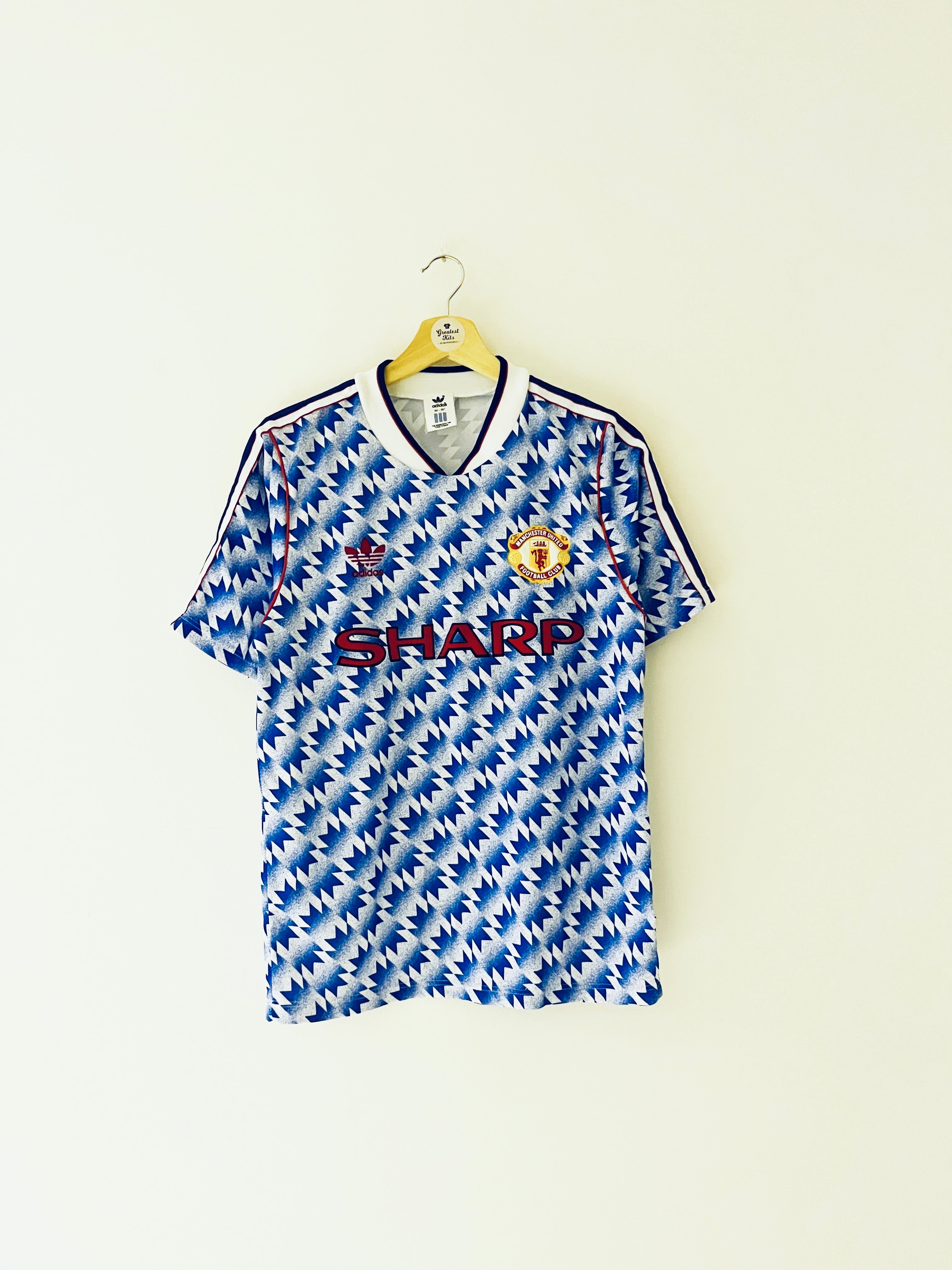 1990/92 Manchester United Away Shirt (S) 9.5/10