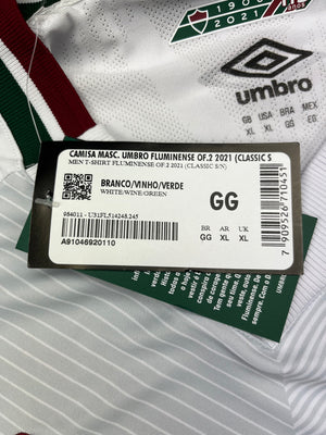 2021 Fluminense *115th Year Anniversary* Away Shirt (XL) BNWT