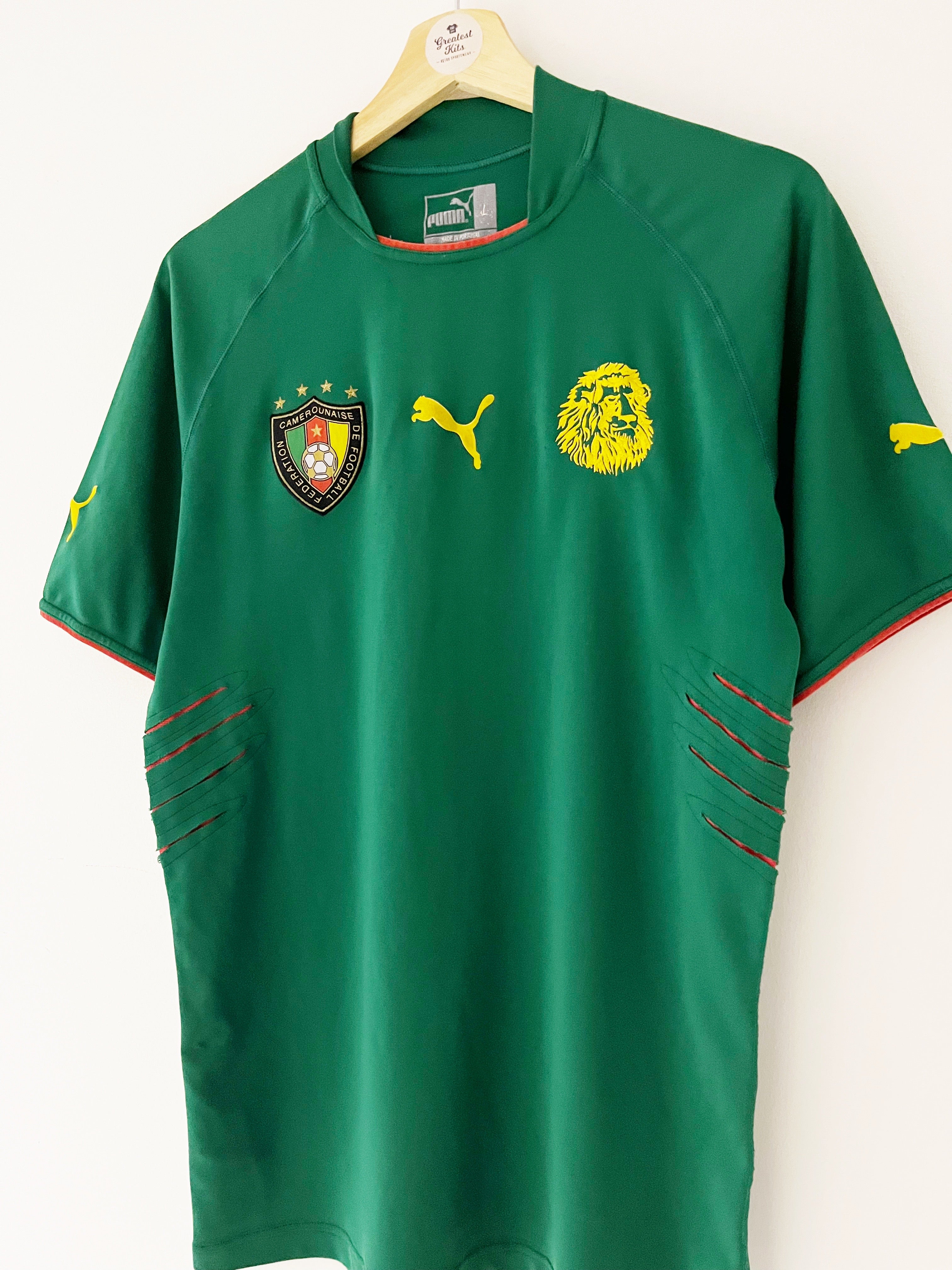 2004/06 Cameroon Home Shirt (L) 8/10