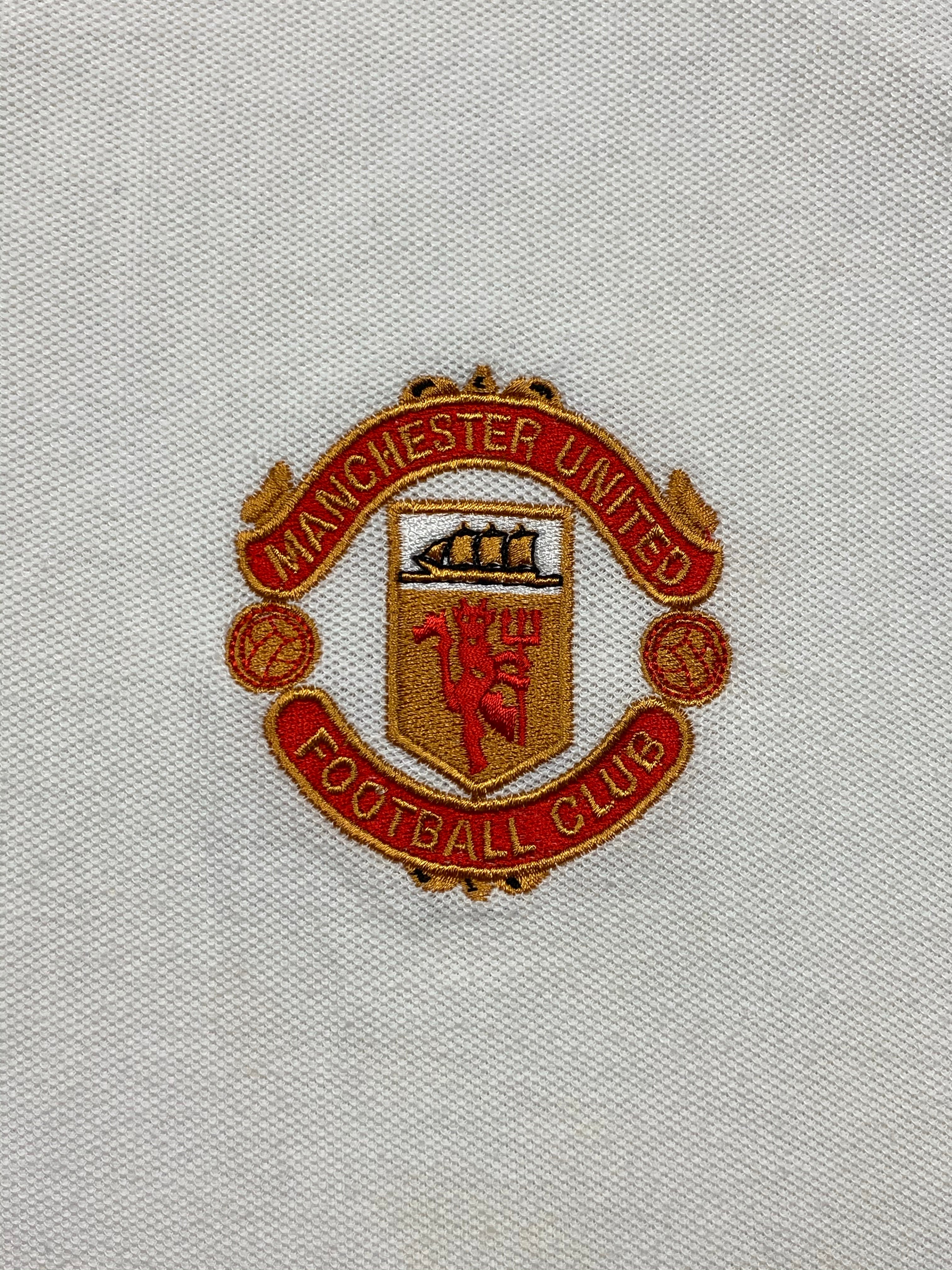 1998/99 Manchester United Polo Shirt (XL) 9/10