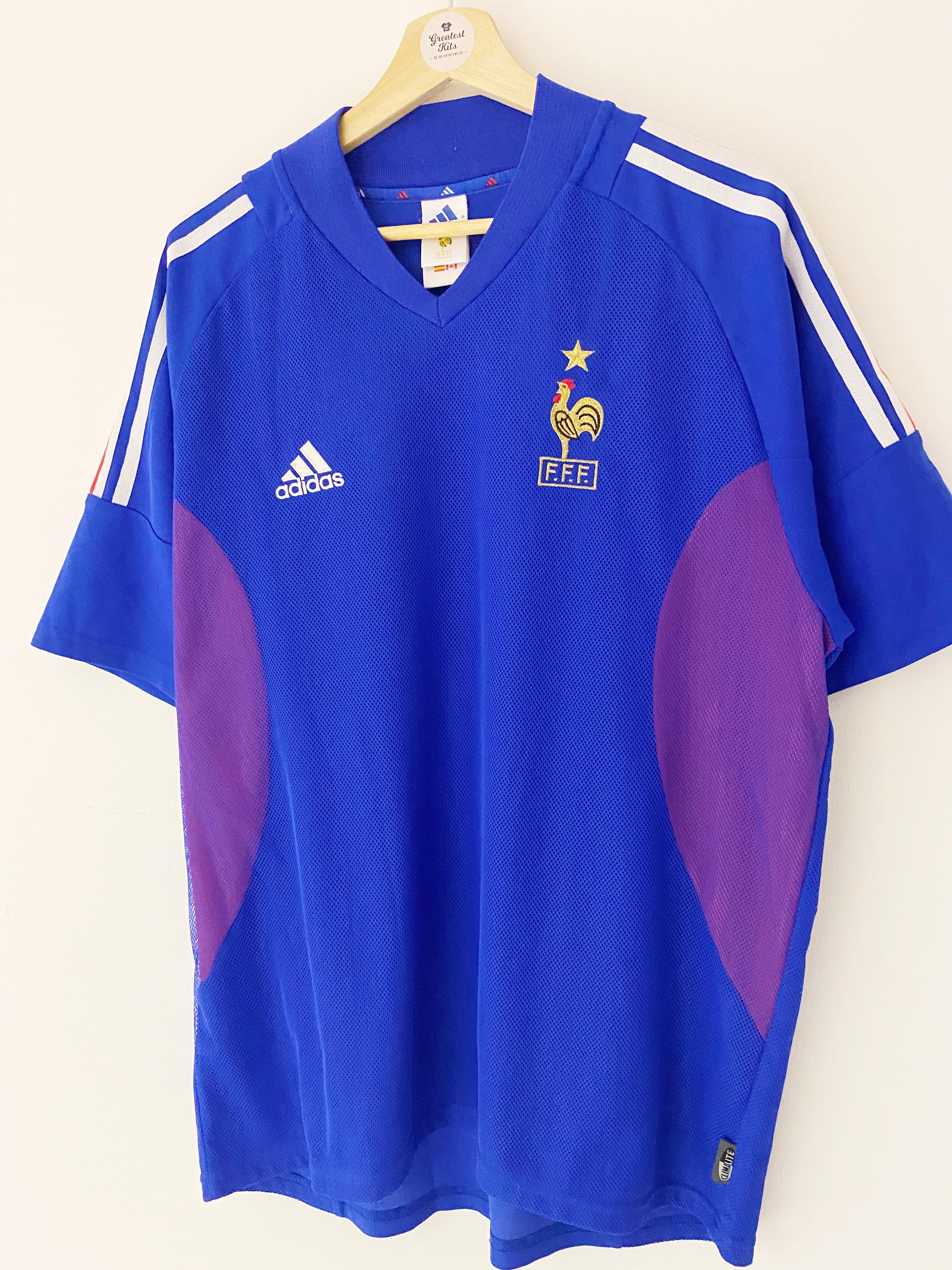 2002/04 France Home Shirt (XL) 9/10